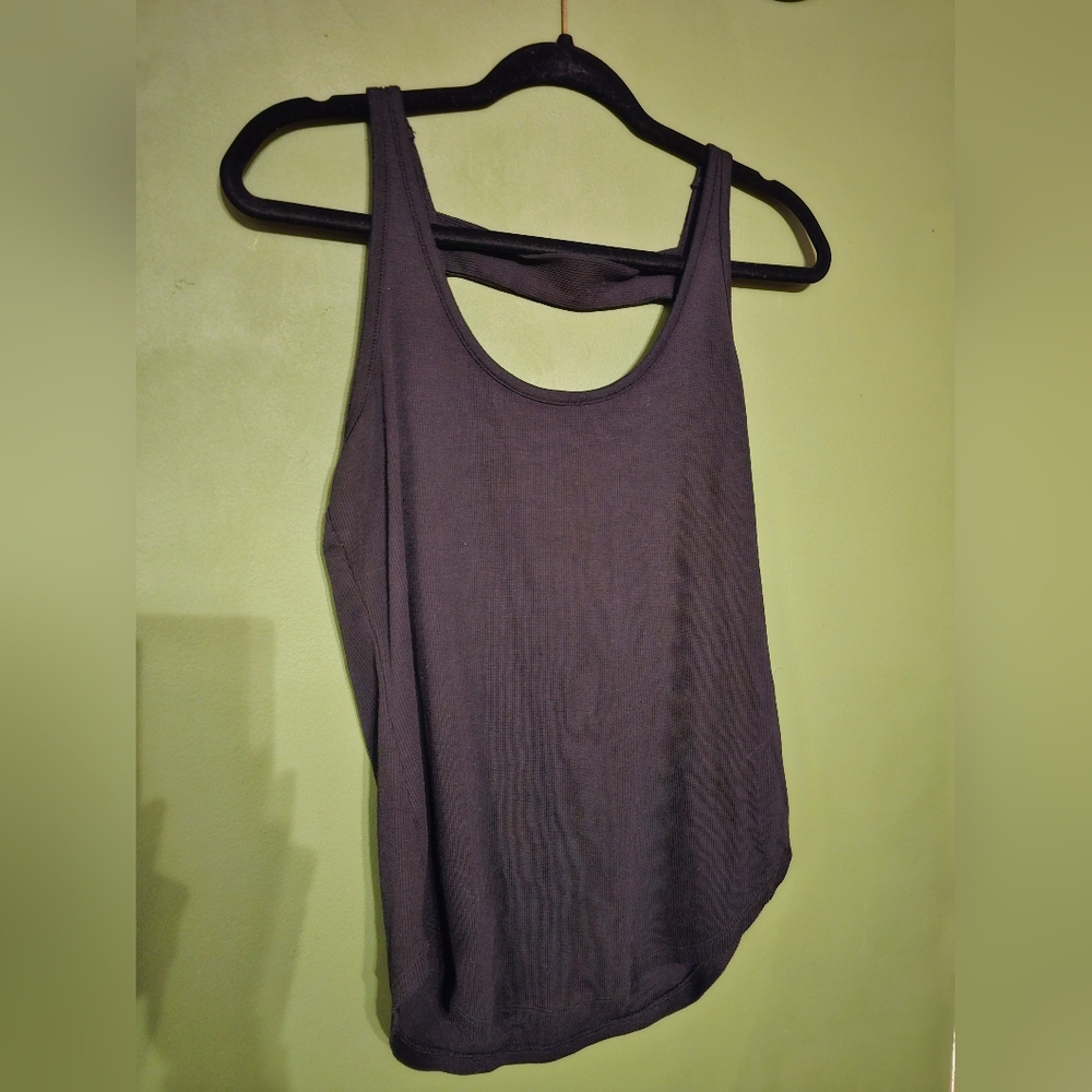 Chaser Women's Sleeveless Top - Black Open Back